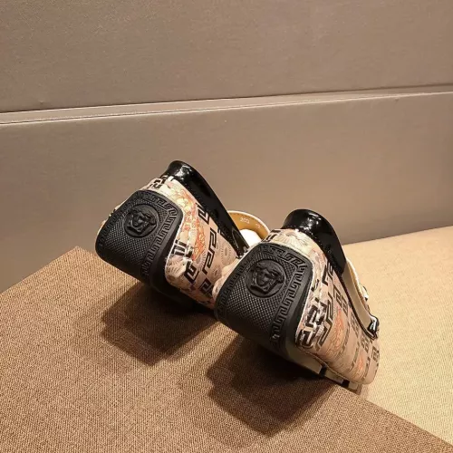 Cheap Versace Leather Shoes For Men #1331242 Replica Wholesale [$76.00 USD] [ITEM#1331242] on Replica Versace Leather Shoes