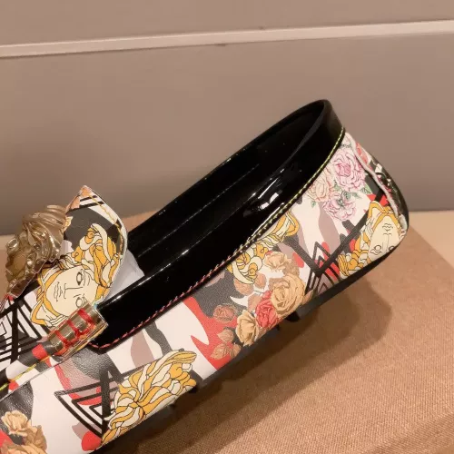 Cheap Versace Leather Shoes For Men #1331246 Replica Wholesale [$76.00 USD] [ITEM#1331246] on Replica Versace Leather Shoes