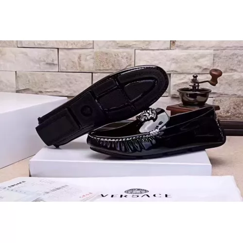 Cheap Versace Leather Shoes For Men #1331260 Replica Wholesale [$76.00 USD] [ITEM#1331260] on Replica Versace Leather Shoes