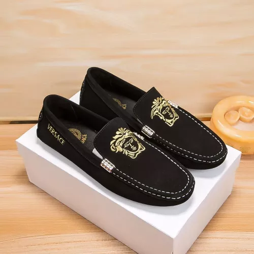 Versace Leather Shoes For Men #1331276