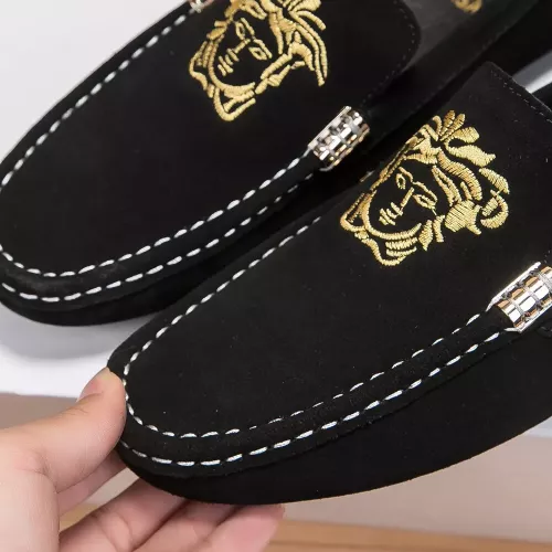 Cheap Versace Leather Shoes For Men #1331276 Replica Wholesale [$76.00 USD] [ITEM#1331276] on Replica Versace Leather Shoes