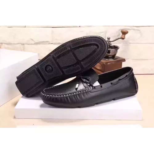 Cheap Versace Leather Shoes For Men #1331287 Replica Wholesale [$76.00 USD] [ITEM#1331287] on Replica Versace Leather Shoes