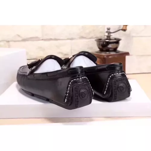 Cheap Versace Leather Shoes For Men #1331287 Replica Wholesale [$76.00 USD] [ITEM#1331287] on Replica Versace Leather Shoes