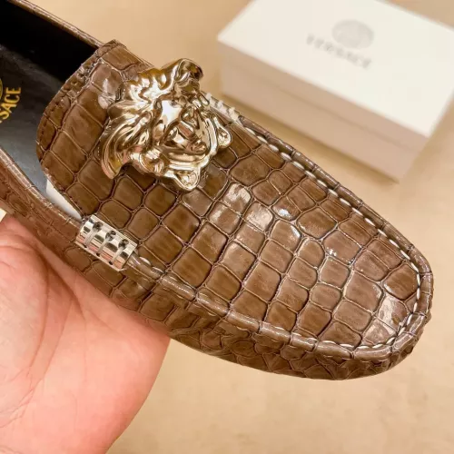 Cheap Versace Leather Shoes For Men #1331288 Replica Wholesale [$76.00 USD] [ITEM#1331288] on Replica Versace Leather Shoes