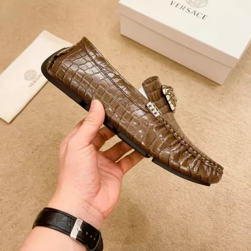 Cheap Versace Leather Shoes For Men #1331288 Replica Wholesale [$76.00 USD] [ITEM#1331288] on Replica Versace Leather Shoes