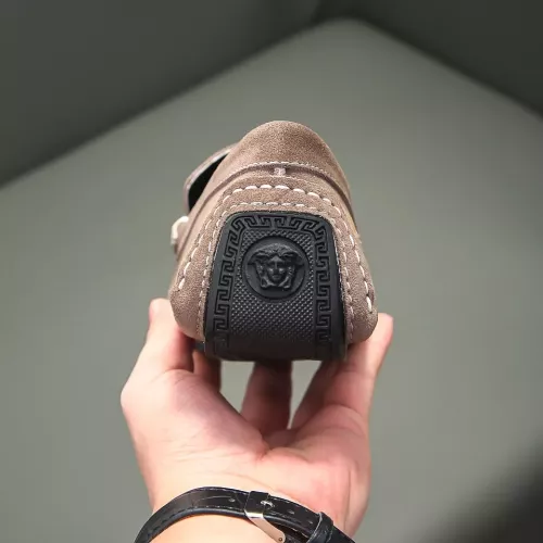 Cheap Versace Leather Shoes For Men #1331291 Replica Wholesale [$76.00 USD] [ITEM#1331291] on Replica Versace Leather Shoes
