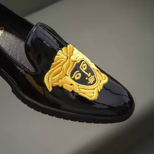 Cheap Versace Leather Shoes For Men #1331295 Replica Wholesale [$85.00 USD] [ITEM#1331295] on Replica Versace Leather Shoes
