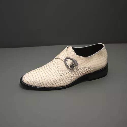 Cheap Versace Leather Shoes For Men #1331304 Replica Wholesale [$85.00 USD] [ITEM#1331304] on Replica Versace Leather Shoes