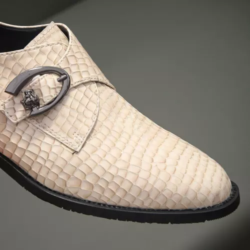 Cheap Versace Leather Shoes For Men #1331304 Replica Wholesale [$85.00 USD] [ITEM#1331304] on Replica Versace Leather Shoes