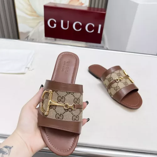 Cheap Gucci Slippers For Women #1331335 Replica Wholesale [$88.00 USD] [ITEM#1331335] on Replica Gucci Slippers