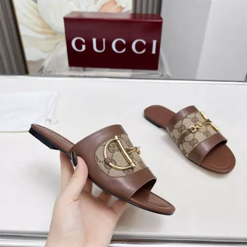 Cheap Gucci Slippers For Women #1331335 Replica Wholesale [$88.00 USD] [ITEM#1331335] on Replica Gucci Slippers