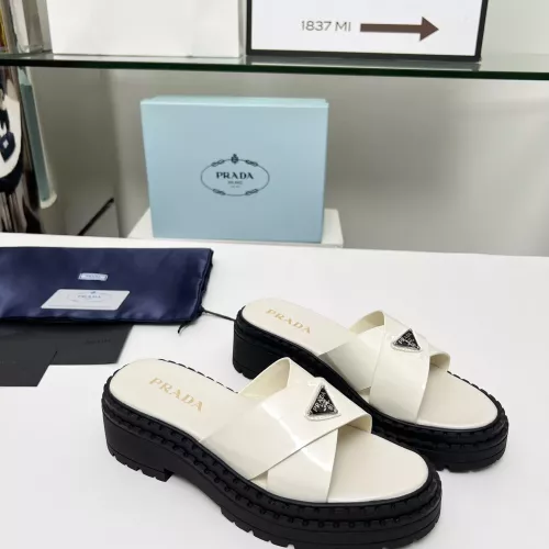 Cheap Prada Slippers For Women #1331354 Replica Wholesale [$82.00 USD] [ITEM#1331354] on Replica Prada Slippers
