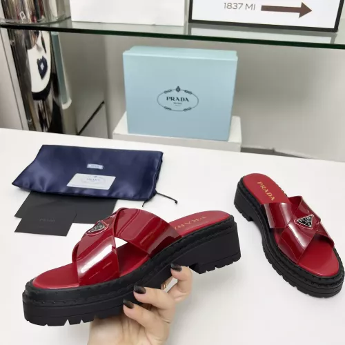 Cheap Prada Slippers For Women #1331356 Replica Wholesale [$82.00 USD] [ITEM#1331356] on Replica Prada Slippers