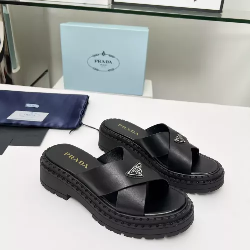 Cheap Prada Slippers For Women #1331358 Replica Wholesale [$82.00 USD] [ITEM#1331358] on Replica Prada Slippers
