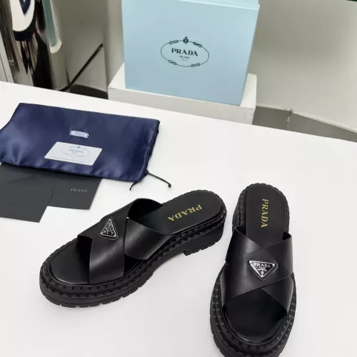 Cheap Prada Slippers For Women #1331358 Replica Wholesale [$82.00 USD] [ITEM#1331358] on Replica Prada Slippers