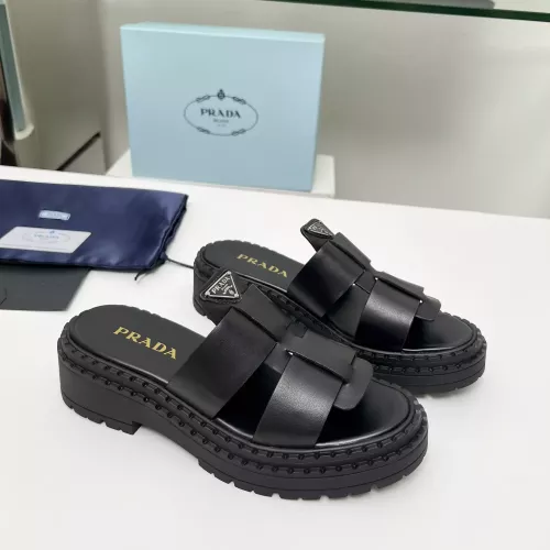 Cheap Prada Slippers For Women #1331364 Replica Wholesale [$82.00 USD] [ITEM#1331364] on Replica Prada Slippers