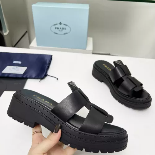 Cheap Prada Slippers For Women #1331364 Replica Wholesale [$82.00 USD] [ITEM#1331364] on Replica Prada Slippers