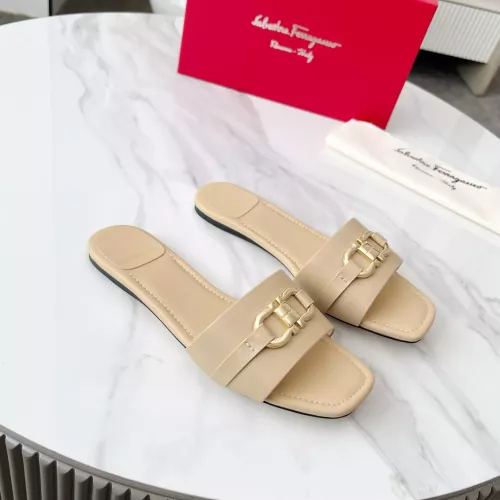 Cheap Salvatore Ferragamo Slippers For Women #1331367 Replica Wholesale [$82.00 USD] [ITEM#1331367] on Replica Salvatore Ferragamo Slippers