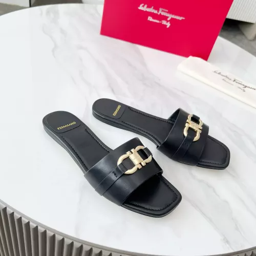 Cheap Salvatore Ferragamo Slippers For Women #1331369 Replica Wholesale [$82.00 USD] [ITEM#1331369] on Replica Salvatore Ferragamo Slippers
