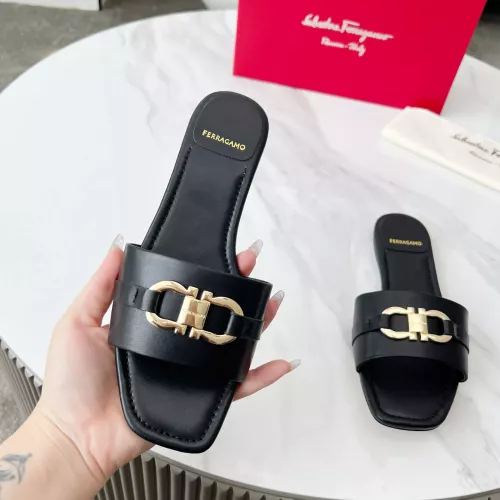 Cheap Salvatore Ferragamo Slippers For Women #1331369 Replica Wholesale [$82.00 USD] [ITEM#1331369] on Replica Salvatore Ferragamo Slippers
