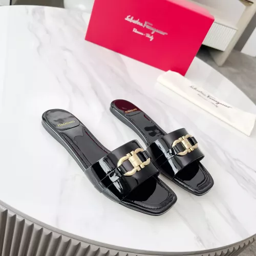 Cheap Salvatore Ferragamo Slippers For Women #1331370 Replica Wholesale [$82.00 USD] [ITEM#1331370] on Replica Salvatore Ferragamo Slippers
