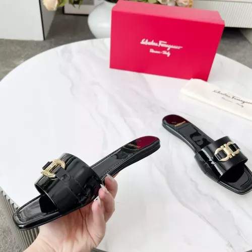 Cheap Salvatore Ferragamo Slippers For Women #1331370 Replica Wholesale [$82.00 USD] [ITEM#1331370] on Replica Salvatore Ferragamo Slippers