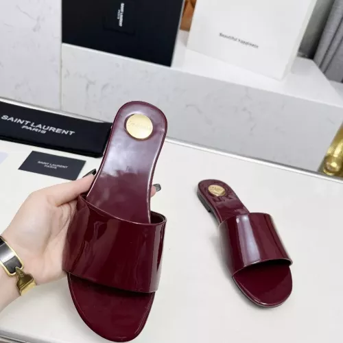Cheap Yves Saint Laurent YSL Slippers For Women #1331372 Replica Wholesale [$85.00 USD] [ITEM#1331372] on Replica Yves Saint Laurent YSL Slippers