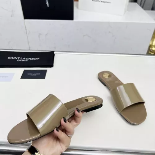 Cheap Yves Saint Laurent YSL Slippers For Women #1331374 Replica Wholesale [$85.00 USD] [ITEM#1331374] on Replica Yves Saint Laurent YSL Slippers