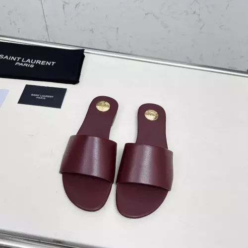 Cheap Yves Saint Laurent YSL Slippers For Women #1331375 Replica Wholesale [$85.00 USD] [ITEM#1331375] on Replica Yves Saint Laurent YSL Slippers