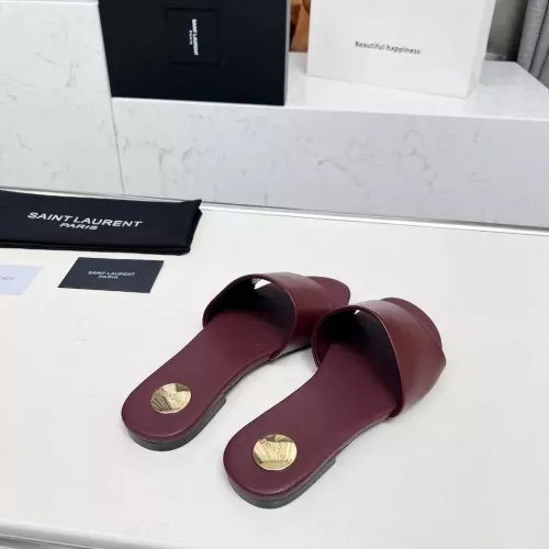 Cheap Yves Saint Laurent YSL Slippers For Women #1331375 Replica Wholesale [$85.00 USD] [ITEM#1331375] on Replica Yves Saint Laurent YSL Slippers