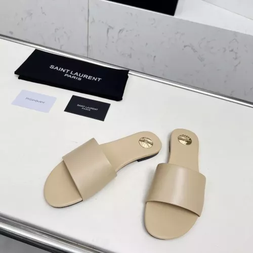 Cheap Yves Saint Laurent YSL Slippers For Women #1331376 Replica Wholesale [$85.00 USD] [ITEM#1331376] on Replica Yves Saint Laurent YSL Slippers