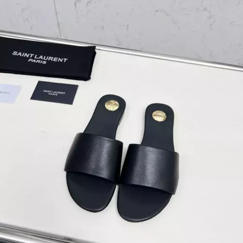 Cheap Yves Saint Laurent YSL Slippers For Women #1331377 Replica Wholesale [$85.00 USD] [ITEM#1331377] on Replica Yves Saint Laurent YSL Slippers