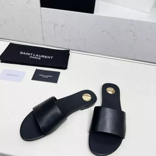 Cheap Yves Saint Laurent YSL Slippers For Women #1331377 Replica Wholesale [$85.00 USD] [ITEM#1331377] on Replica Yves Saint Laurent YSL Slippers