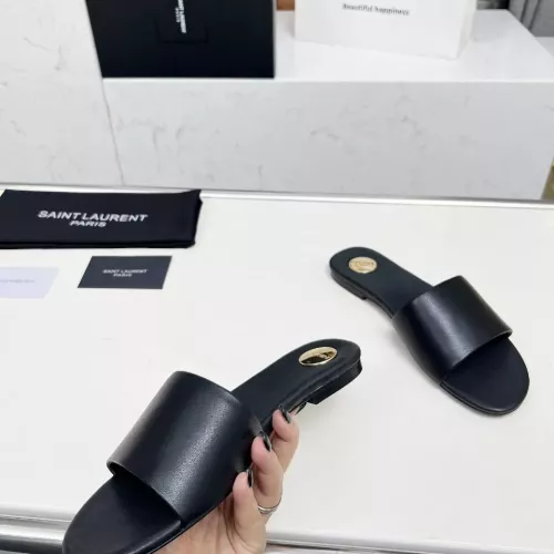 Cheap Yves Saint Laurent YSL Slippers For Women #1331377 Replica Wholesale [$85.00 USD] [ITEM#1331377] on Replica Yves Saint Laurent YSL Slippers