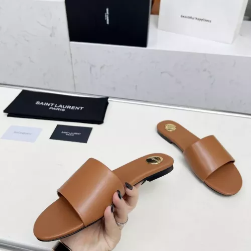 Cheap Yves Saint Laurent YSL Slippers For Women #1331378 Replica Wholesale [$85.00 USD] [ITEM#1331378] on Replica Yves Saint Laurent YSL Slippers