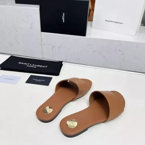 Cheap Yves Saint Laurent YSL Slippers For Women #1331378 Replica Wholesale [$85.00 USD] [ITEM#1331378] on Replica Yves Saint Laurent YSL Slippers