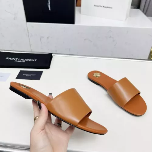 Cheap Yves Saint Laurent YSL Slippers For Women #1331379 Replica Wholesale [$85.00 USD] [ITEM#1331379] on Replica Yves Saint Laurent YSL Slippers