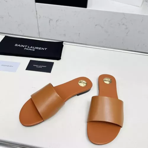 Cheap Yves Saint Laurent YSL Slippers For Women #1331379 Replica Wholesale [$85.00 USD] [ITEM#1331379] on Replica Yves Saint Laurent YSL Slippers