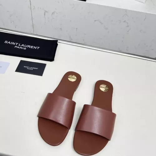 Cheap Yves Saint Laurent YSL Slippers For Women #1331380 Replica Wholesale [$85.00 USD] [ITEM#1331380] on Replica Yves Saint Laurent YSL Slippers