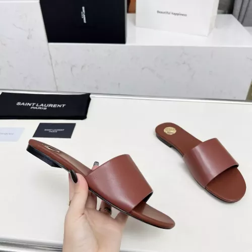 Cheap Yves Saint Laurent YSL Slippers For Women #1331380 Replica Wholesale [$85.00 USD] [ITEM#1331380] on Replica Yves Saint Laurent YSL Slippers