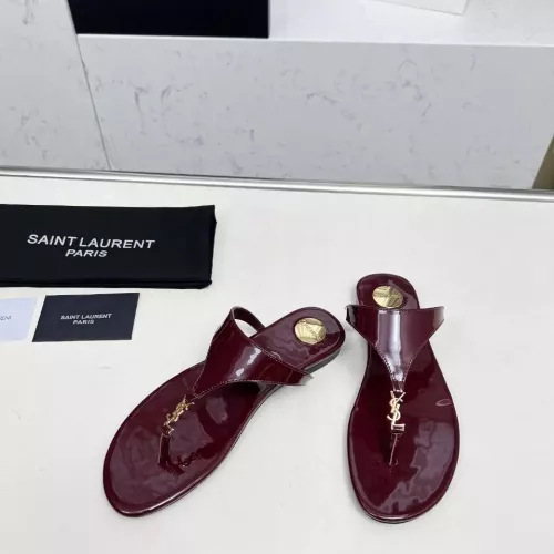 Cheap Yves Saint Laurent YSL Slippers For Women #1331383 Replica Wholesale [$85.00 USD] [ITEM#1331383] on Replica Yves Saint Laurent YSL Slippers
