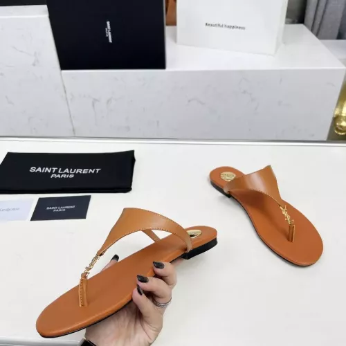 Cheap Yves Saint Laurent YSL Slippers For Women #1331386 Replica Wholesale [$85.00 USD] [ITEM#1331386] on Replica Yves Saint Laurent YSL Slippers