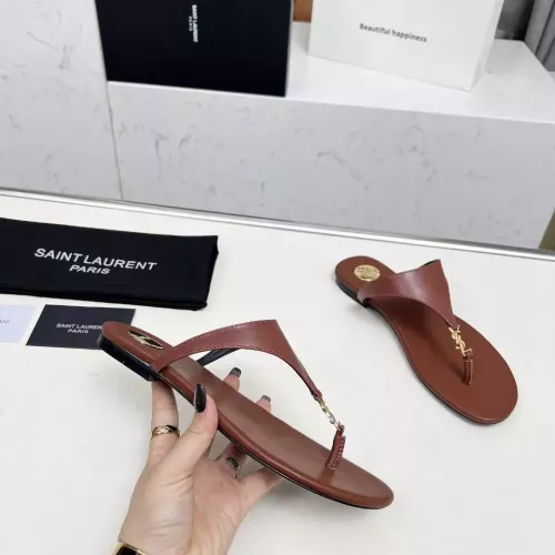 Cheap Yves Saint Laurent YSL Slippers For Women #1331388 Replica Wholesale [$85.00 USD] [ITEM#1331388] on Replica Yves Saint Laurent YSL Slippers