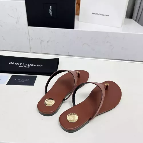 Cheap Yves Saint Laurent YSL Slippers For Women #1331388 Replica Wholesale [$85.00 USD] [ITEM#1331388] on Replica Yves Saint Laurent YSL Slippers
