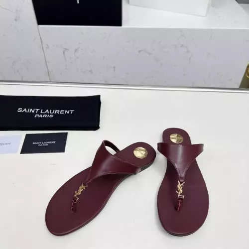 Cheap Yves Saint Laurent YSL Slippers For Women #1331389 Replica Wholesale [$85.00 USD] [ITEM#1331389] on Replica Yves Saint Laurent YSL Slippers