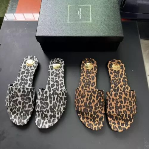 Cheap Yves Saint Laurent YSL Slippers For Women #1331391 Replica Wholesale [$85.00 USD] [ITEM#1331391] on Replica Yves Saint Laurent YSL Slippers