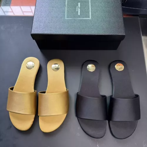 Cheap Yves Saint Laurent YSL Slippers For Women #1331393 Replica Wholesale [$85.00 USD] [ITEM#1331393] on Replica Yves Saint Laurent YSL Slippers