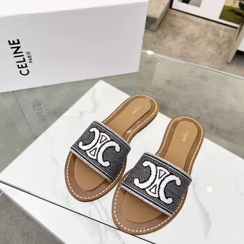 Cheap Celine Slippers For Women #1331416 Replica Wholesale [$85.00 USD] [ITEM#1331416] on Replica Celine Slippers