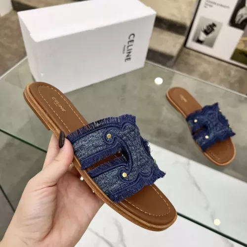 Cheap Celine Slippers For Women #1331420 Replica Wholesale [$88.00 USD] [ITEM#1331420] on Replica Celine Slippers
