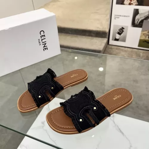 Cheap Celine Slippers For Women #1331421 Replica Wholesale [$88.00 USD] [ITEM#1331421] on Replica Celine Slippers